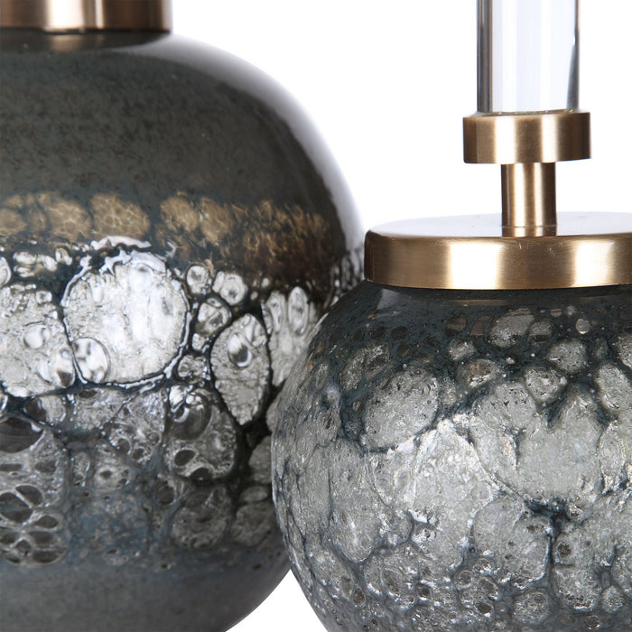 Uttermost 17729 Bottles, S/2, Brushed Brass