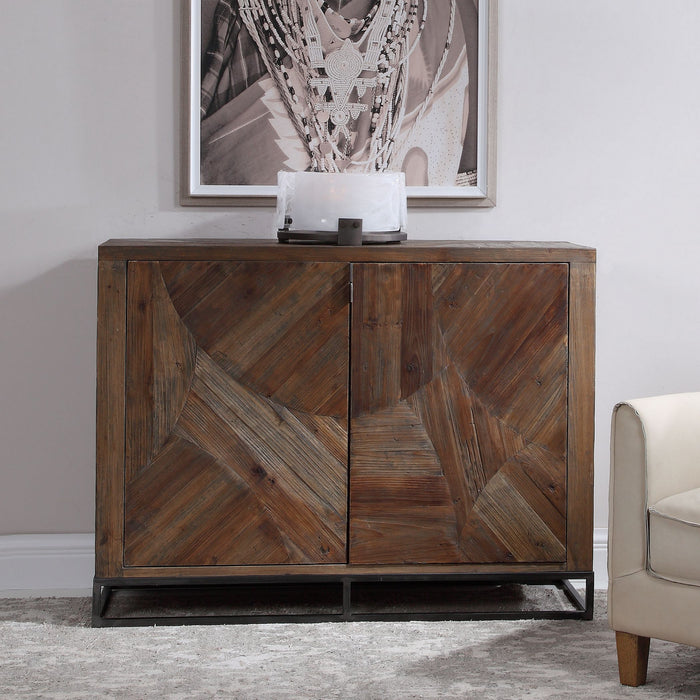 Uttermost 24932 Cabinet, Forged Iron