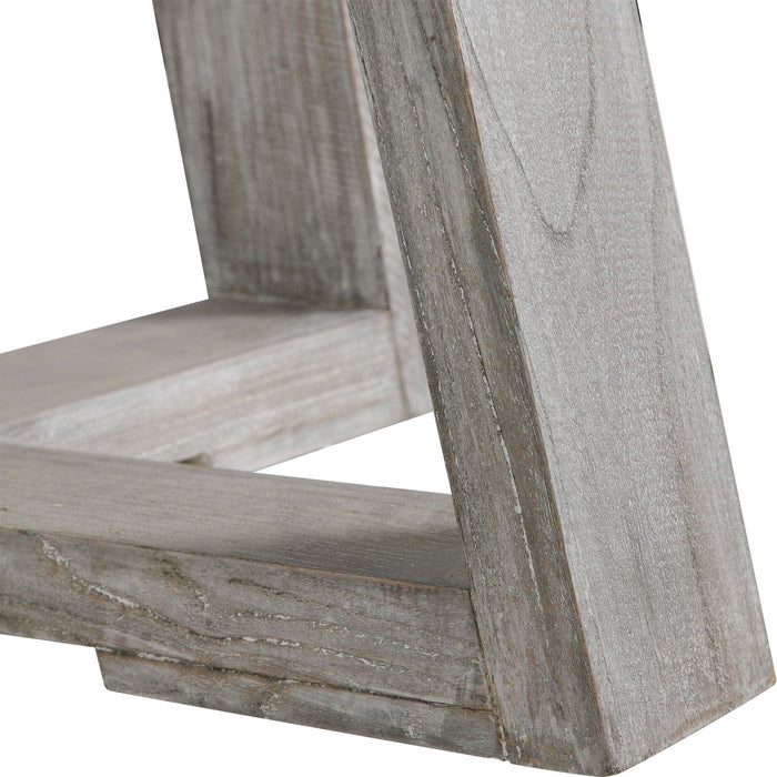 Uttermost 24952 Dining Table, Soft Gray