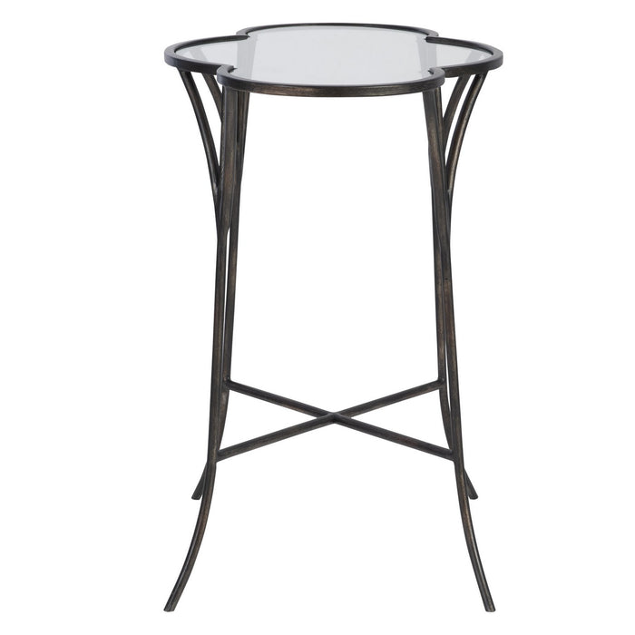 Uttermost 25368 Accent Table, Aged Black
