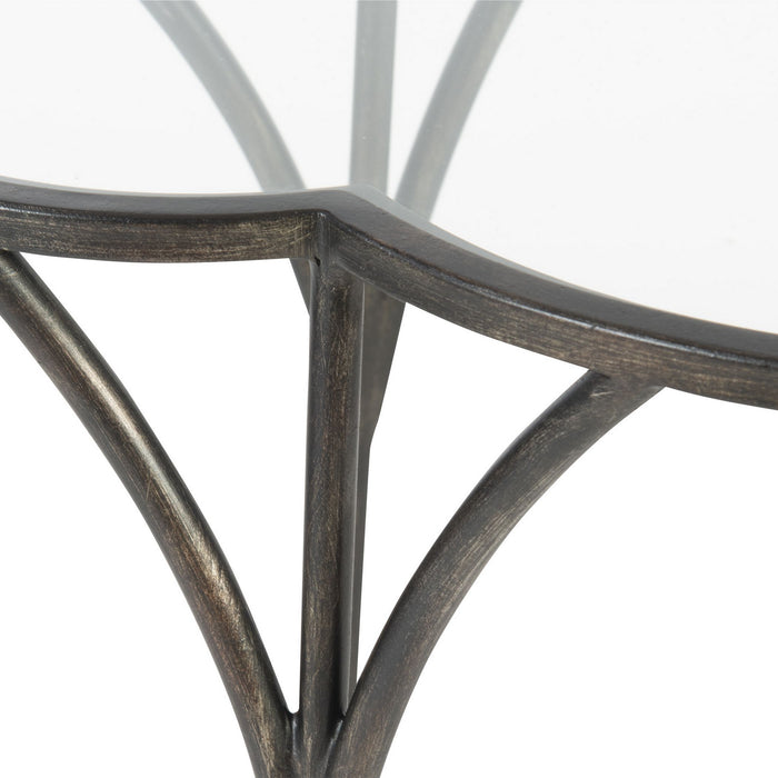 Uttermost 25368 Accent Table, Aged Black