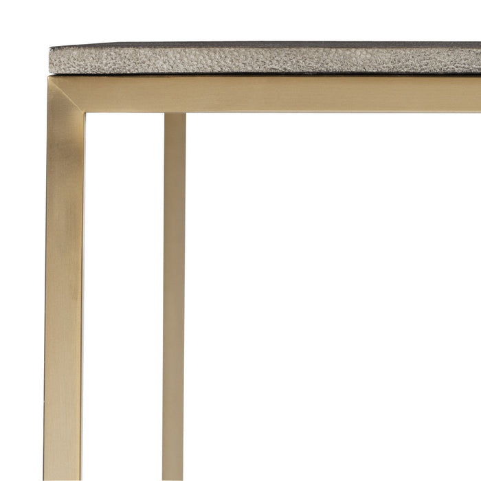 Uttermost 25370 Coffee Table, Stainless Steel
