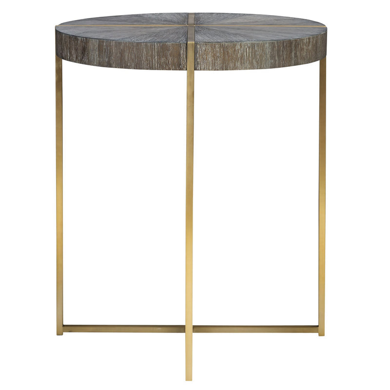 Uttermost 25371 Accent Table, Stainless Steel
