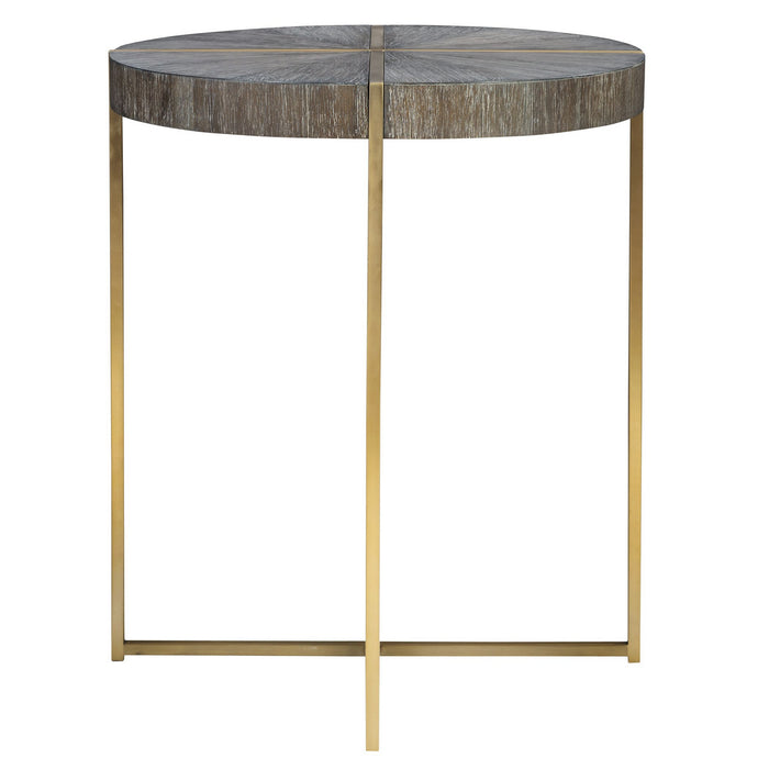 Uttermost 25371 Accent Table, Stainless Steel