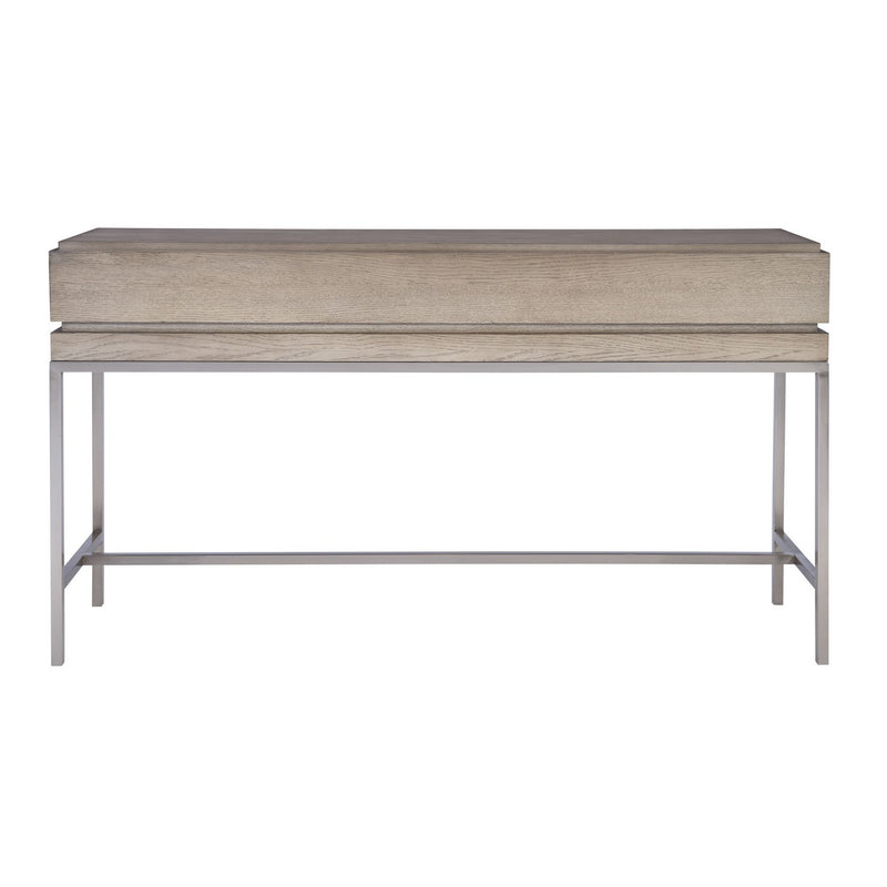 Uttermost 25373 Console Table, Stainless Steel