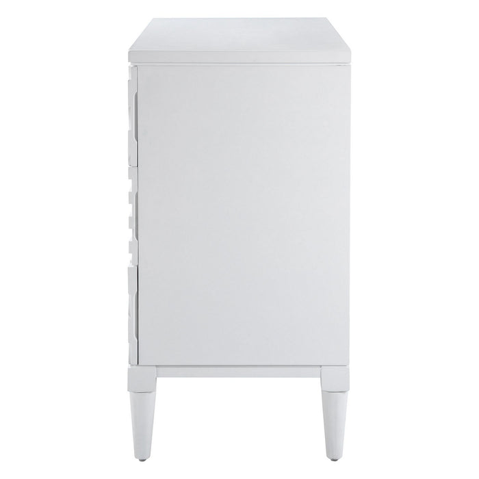 Uttermost 25382 Drawer Chest, White