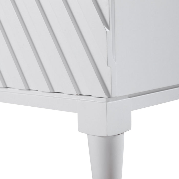 Uttermost 25382 Drawer Chest, White