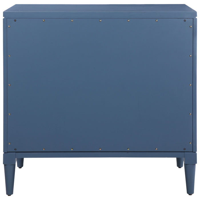 Uttermost 25383 Drawer Chest, Blue