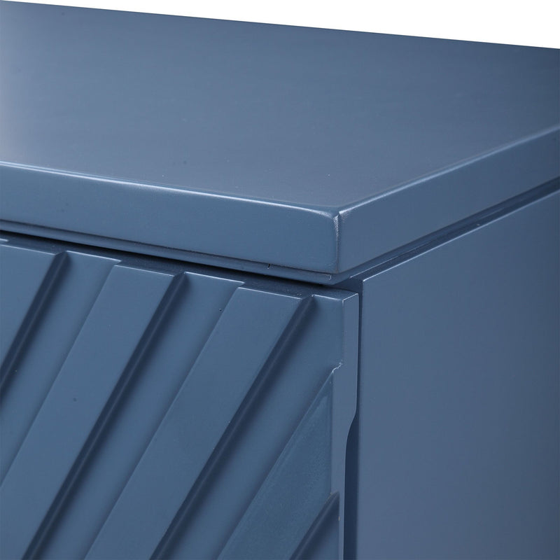 Uttermost 25383 Drawer Chest, Blue