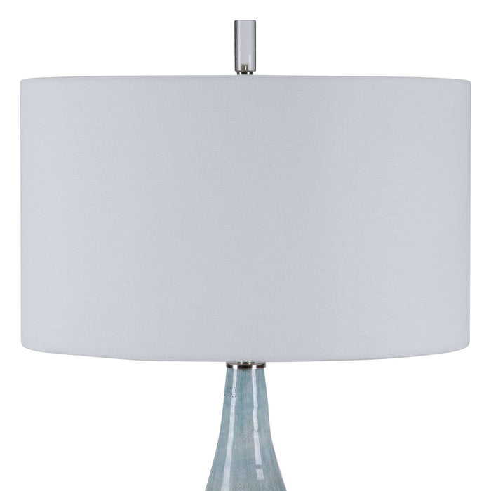 Uttermost 28330 One Light Table Lamp, Polished Nickel