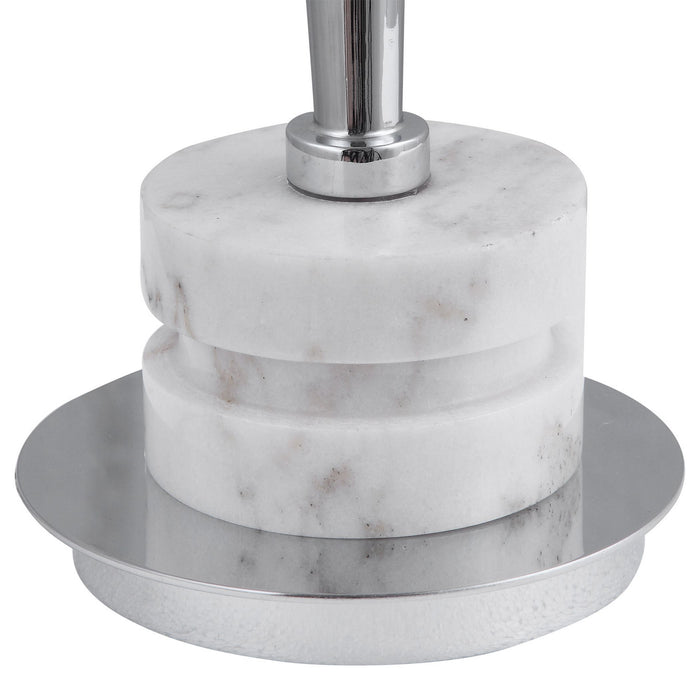 Uttermost 29749-1 One Light Buffet Lamp, Chrome