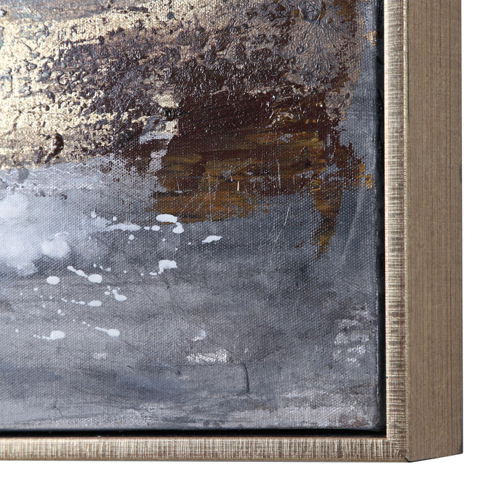 Uttermost 31329 Hand Painted Art, Gold
