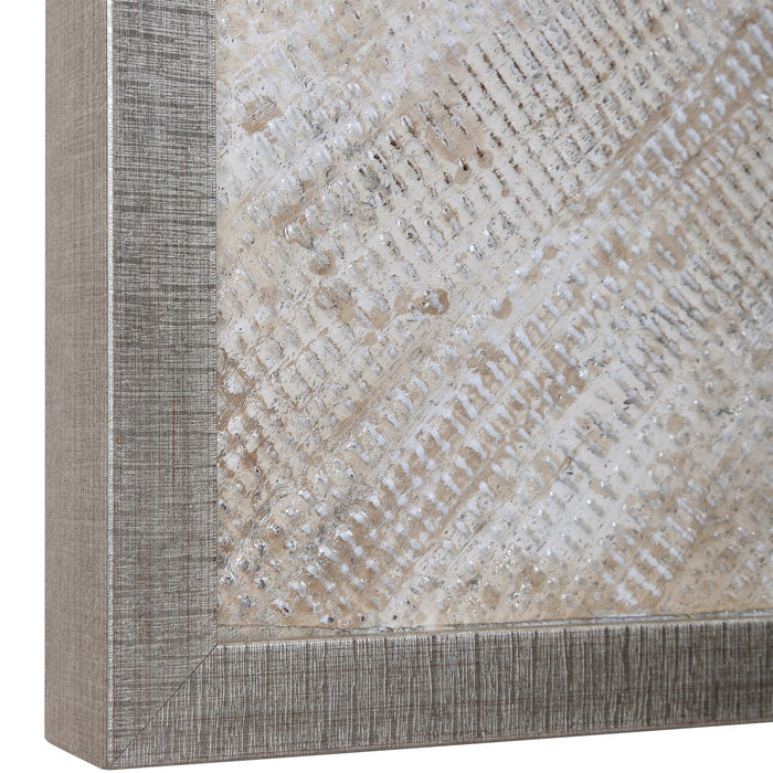 Uttermost 32276 Abstract Art, Antique Silver
