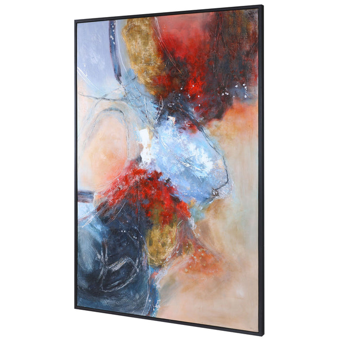 Uttermost 51306 Abstract Art, Matte Black
