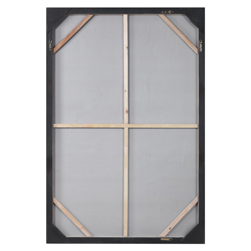 Uttermost 51306 Abstract Art, Matte Black