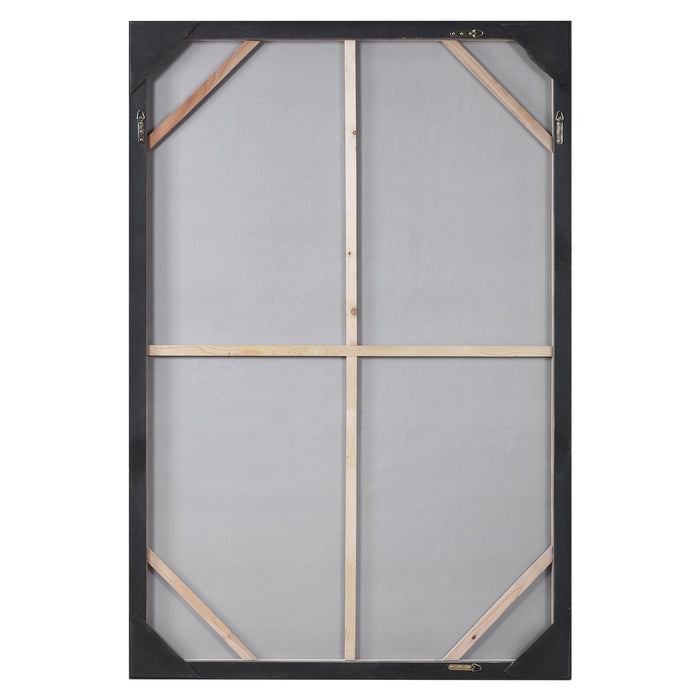 Uttermost 51306 Abstract Art, Matte Black