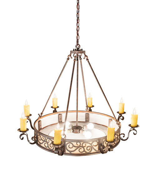 Meyda Tiffany 187026 LED Chandelier, Cajun Spice