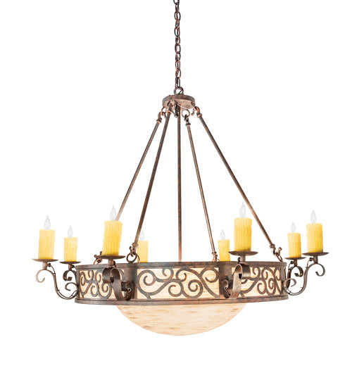 Meyda Tiffany 187026 LED Chandelier, Cajun Spice