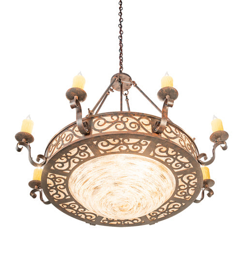 Meyda Tiffany 187026 LED Chandelier, Cajun Spice