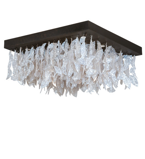Meyda Tiffany 192025 LED Flushmount, Gilded Tobacco