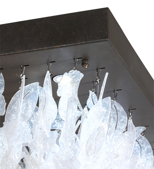 Meyda Tiffany 192025 LED Flushmount, Gilded Tobacco