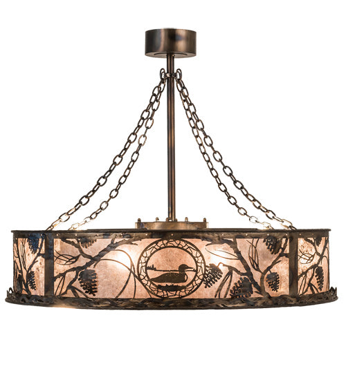 Meyda Tiffany 193177 16 Light Chandel-Air, Antique Copper
