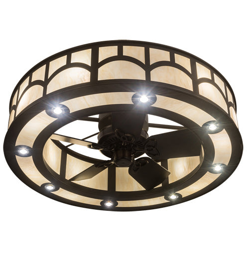 Meyda Tiffany 194958 LED Chandel-Air, Oil Rubbed Bronze
