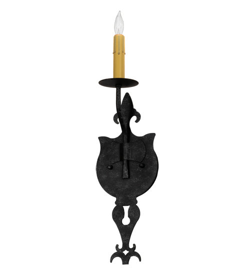 Meyda Tiffany 203930 One Light Wall Sconce, Gunmetal