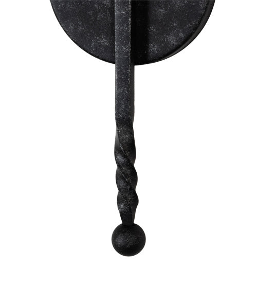 Meyda Tiffany 203933 One Light Wall Sconce, Gunmetal
