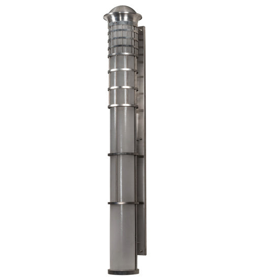 Meyda Tiffany 217317 LED Wall Sconce, Brushed Stainless Steel