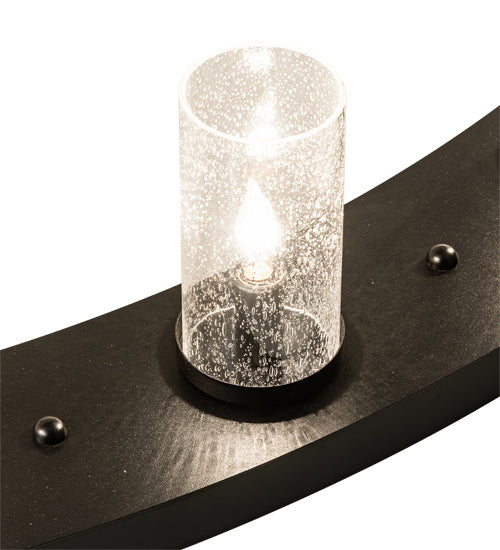 Meyda Tiffany 221385 48 Light Chandelier, Textured Black