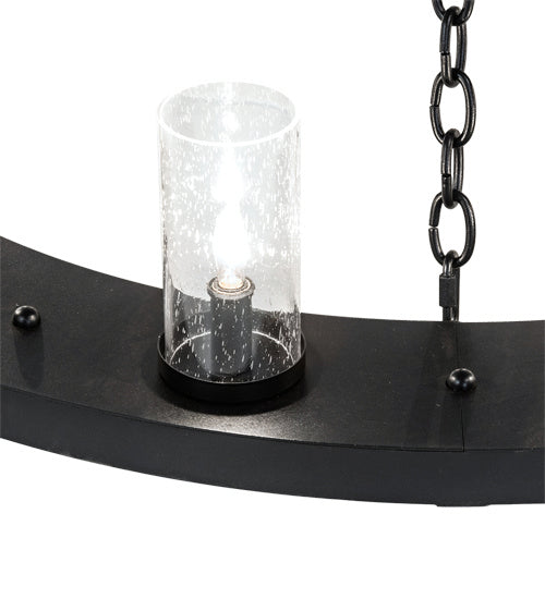 Meyda Tiffany 221404 20 Light Chandelier, Textured Black