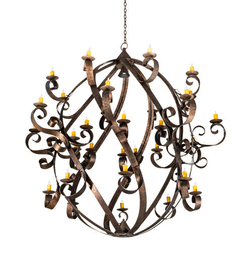 Meyda Tiffany 221488 LED Chandelier, Rococco