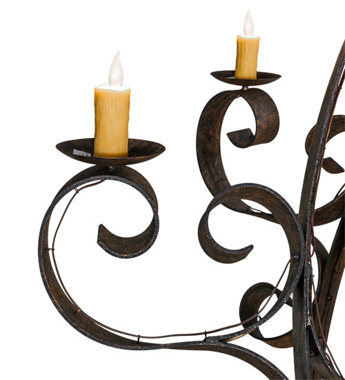 Meyda Tiffany 221488 LED Chandelier, Rococco