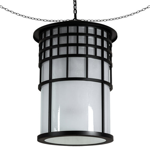 Meyda Tiffany 221578 Six Light Pendant, Solar Black