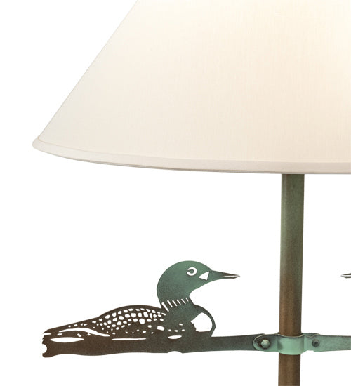 Meyda Tiffany 221612 One Light Floor Lamp, Antique Copper Verdi