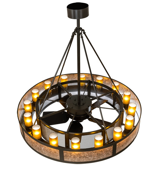 Meyda Tiffany 222207 LED Chandel-Air, Timeless Bronze