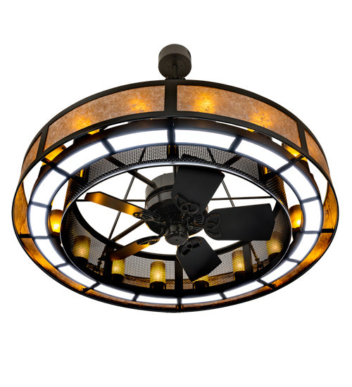 Meyda Tiffany 222207 LED Chandel-Air, Timeless Bronze