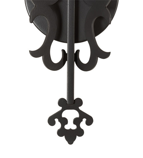 Meyda Tiffany 223053 Two Light Wall Sconce, Blackwash