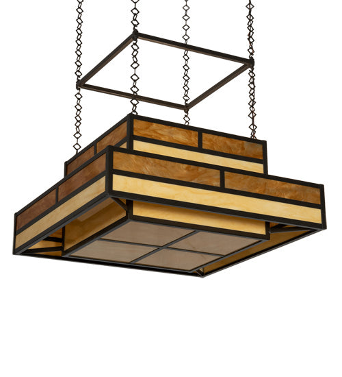 Meyda Tiffany 223100 Eight Light Pendant, Timeless Bronze