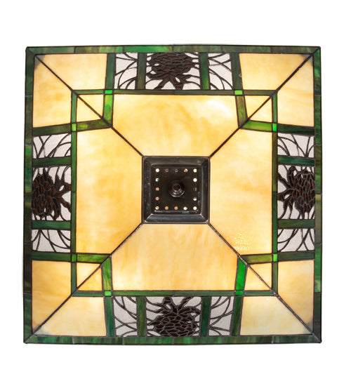 Meyda Tiffany 224378 Four Light Pendant, Mahogany Bronze