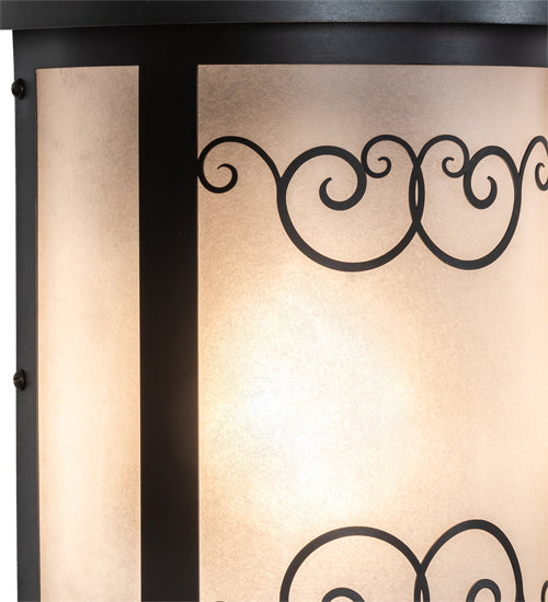 Meyda Tiffany 225277 One Light Wall Sconce, Craftsman Brown
