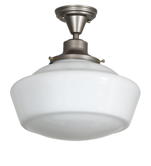Meyda Tiffany 226406 One Light Pendant, Nickel
