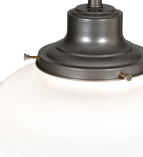 Meyda Tiffany 226406 One Light Pendant, Nickel