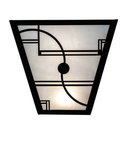 Meyda Tiffany 227453 Two Light Wall Sconce, Textured Black