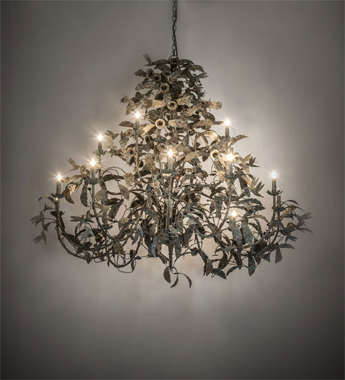 Meyda Tiffany 227906 15 Light Chandelier, Capri