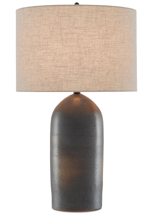 Currey and Company 6000-0572 One Light Table Lamp, Rust/Iron