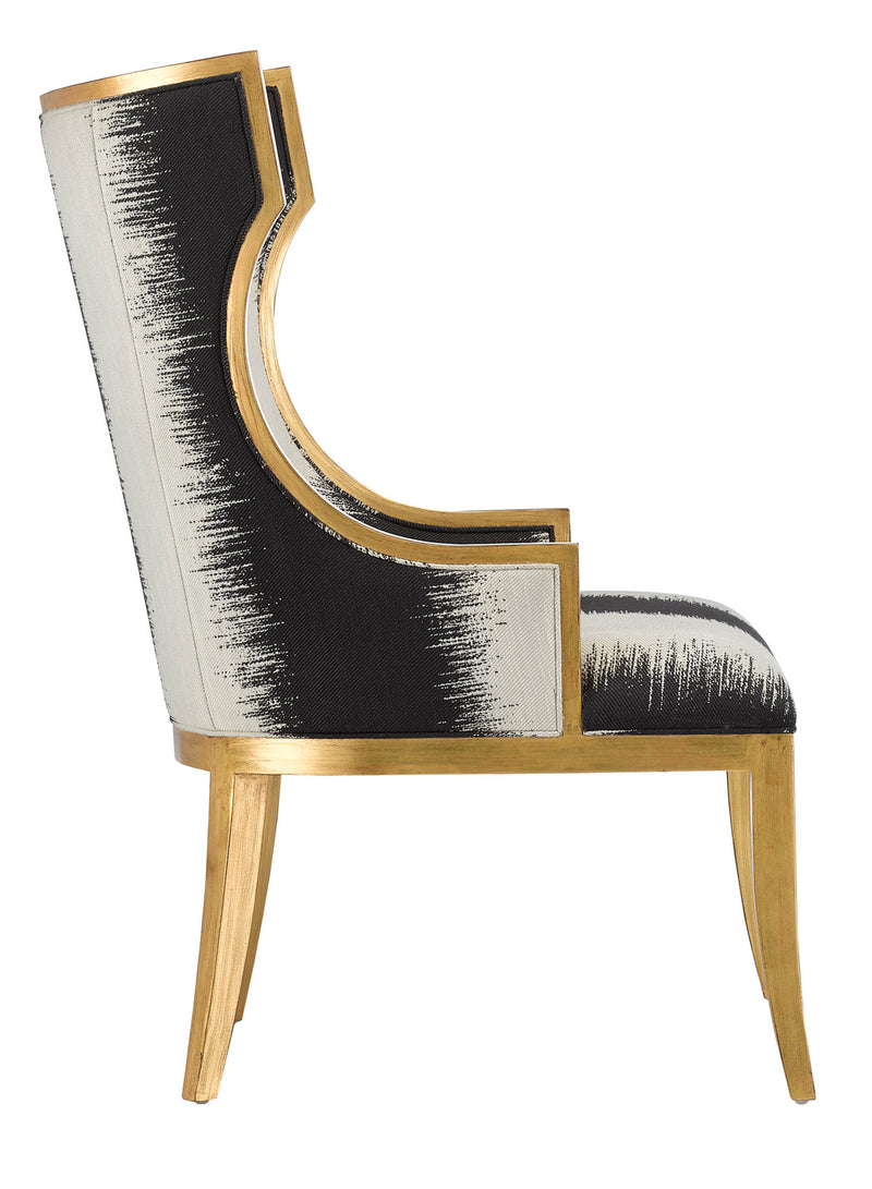 Currey and Company 7000-0842 Chair, Antique Gold