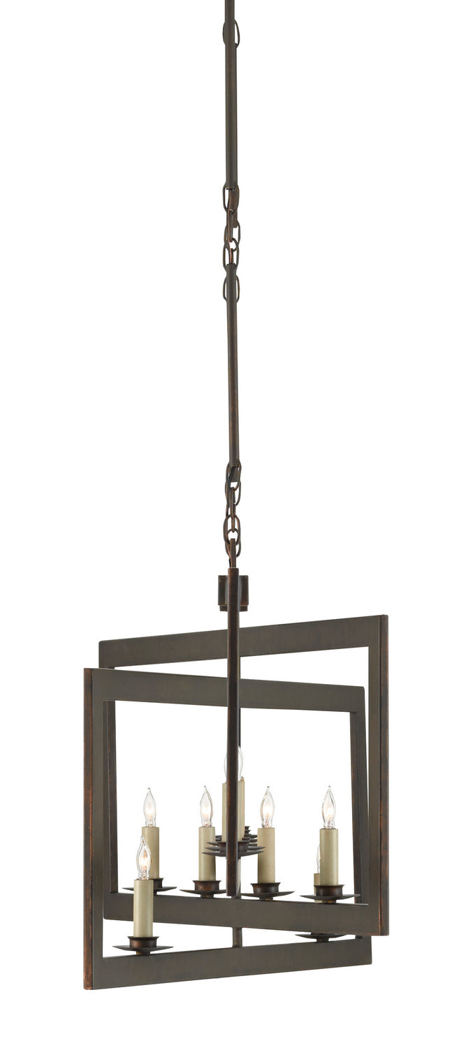 Currey and Company 9000-0525 11 Light Chandelier, Bronze Gold