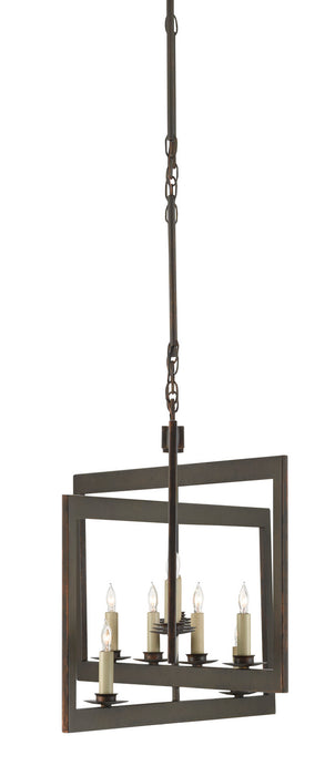 Currey and Company 9000-0525 11 Light Chandelier, Bronze Gold